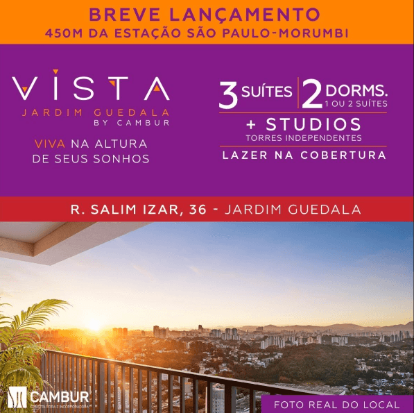 Vista Jardim guedala breve lançamento Cambur