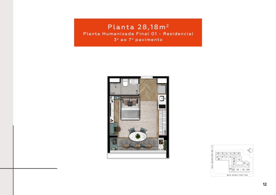 Planta 28,18m²